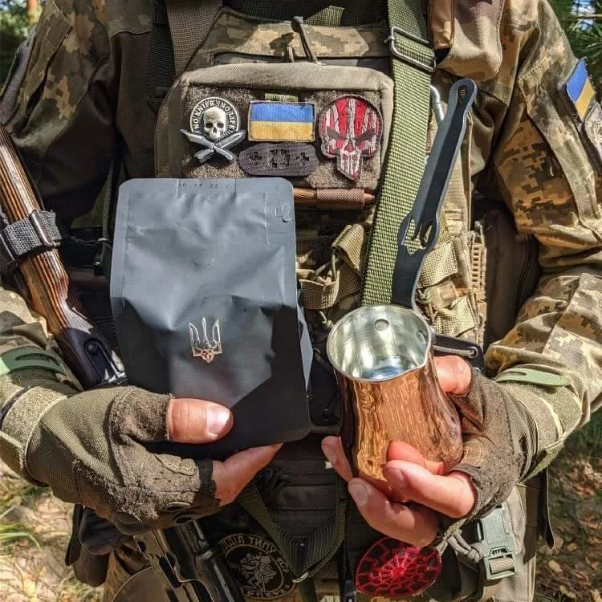 Кава для українських військових 