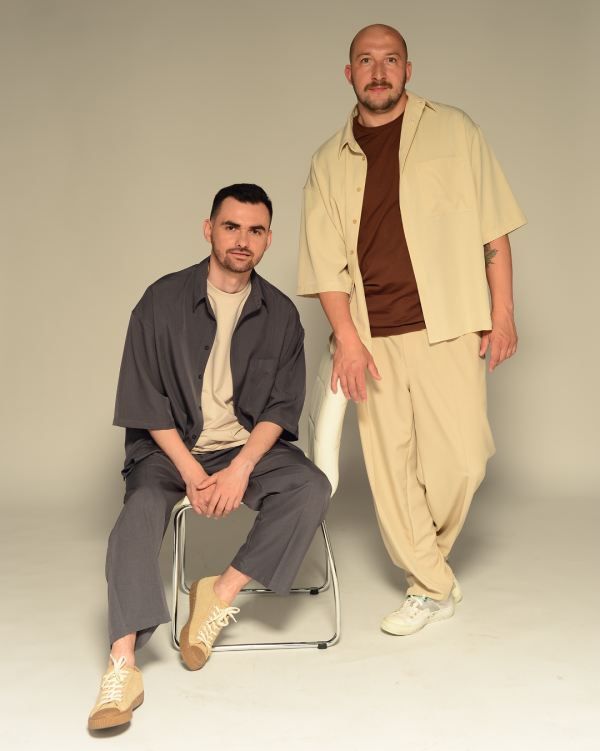 Павло Остріков та Володимир Кравчук