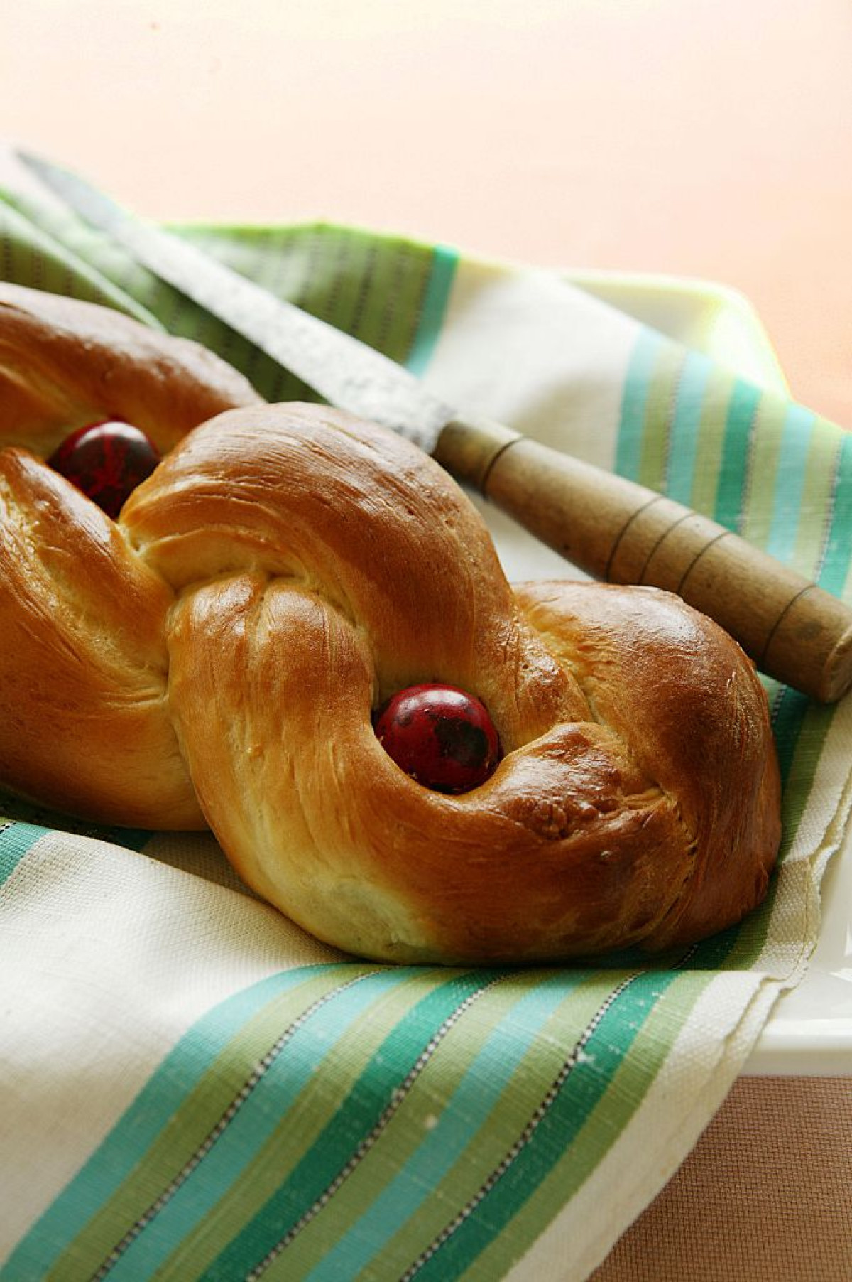 Грецький великодній хліб Цукері