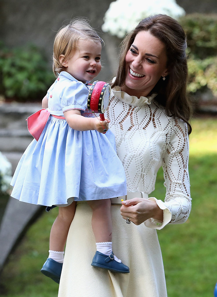 Кейт с дочерью Шарлоттой