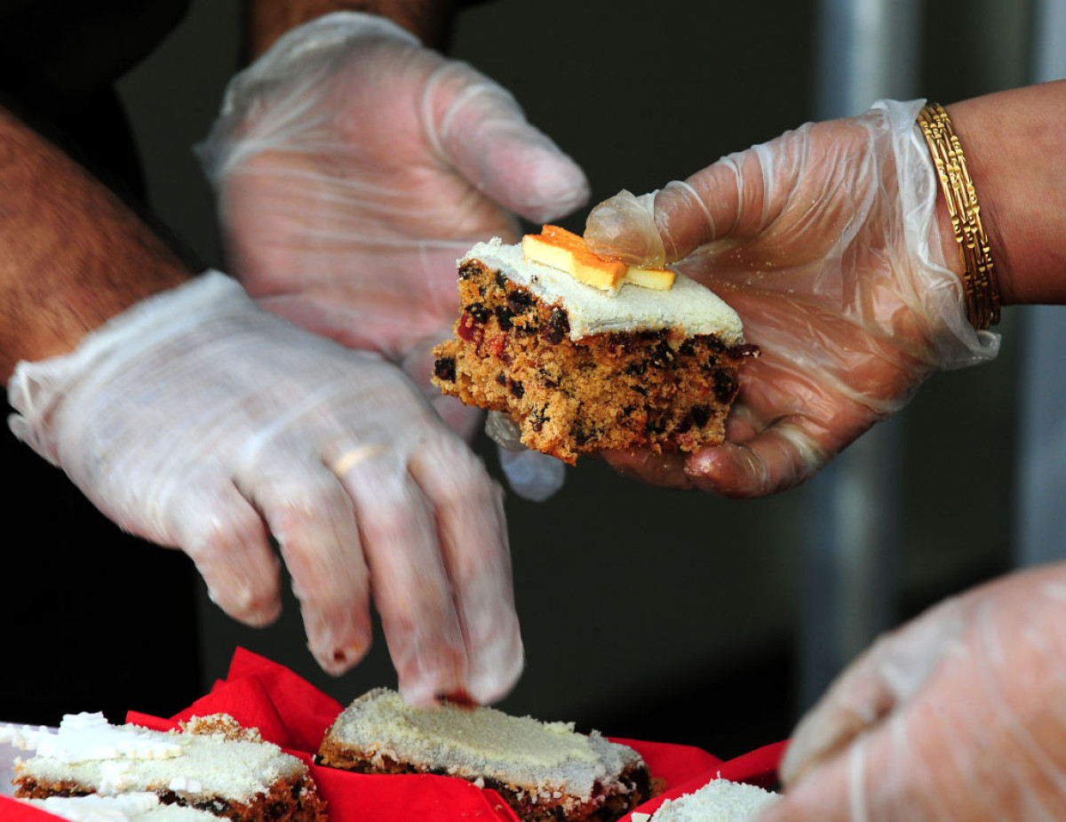 Англійський різдвяний торт