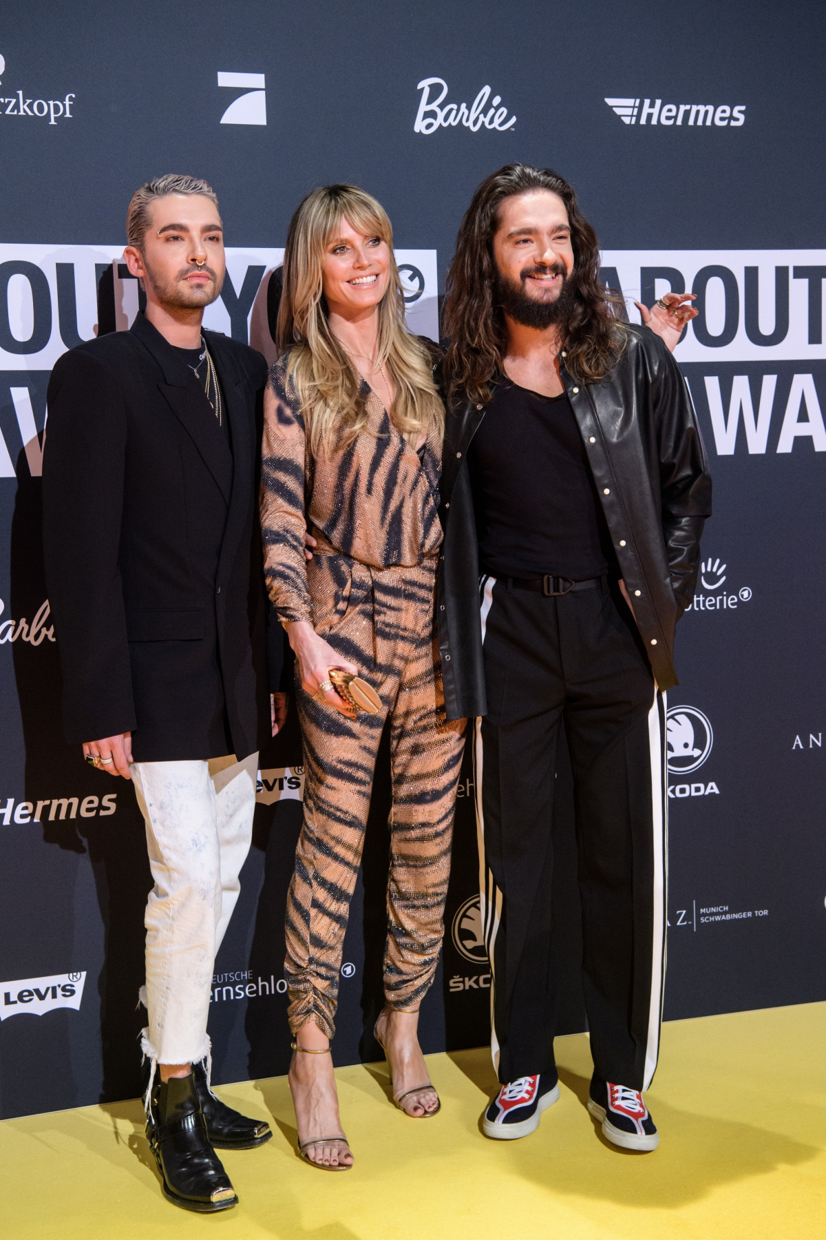 Хайди Клум и Том Каулитц на премии в Мюнхене