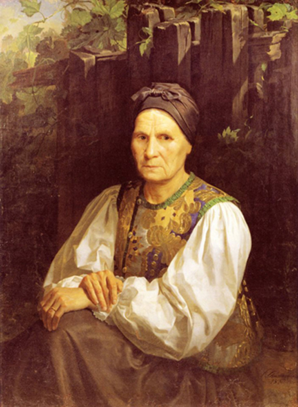«Стара селянка», Рокачевський Опанас, 1860