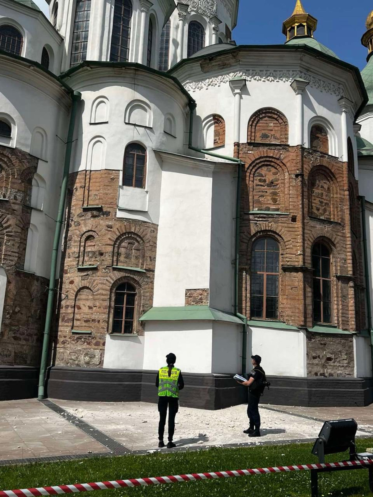 Софійський собор унаслідок атаки росіян