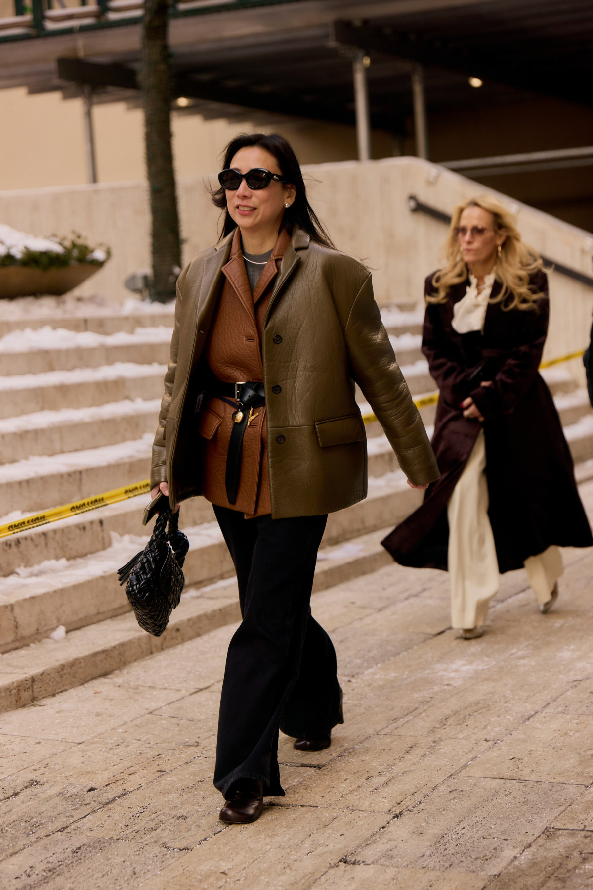 Шкіряний жакет