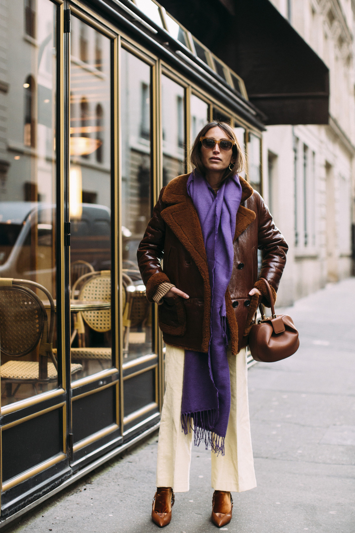 Тренды 2020:  с чем носить дубленку