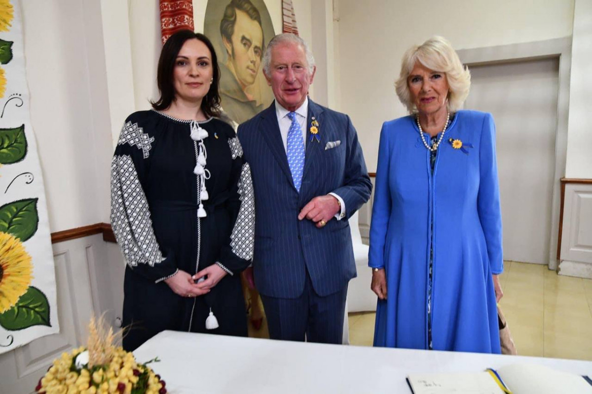 Принц Чарльз встретился с украинцами