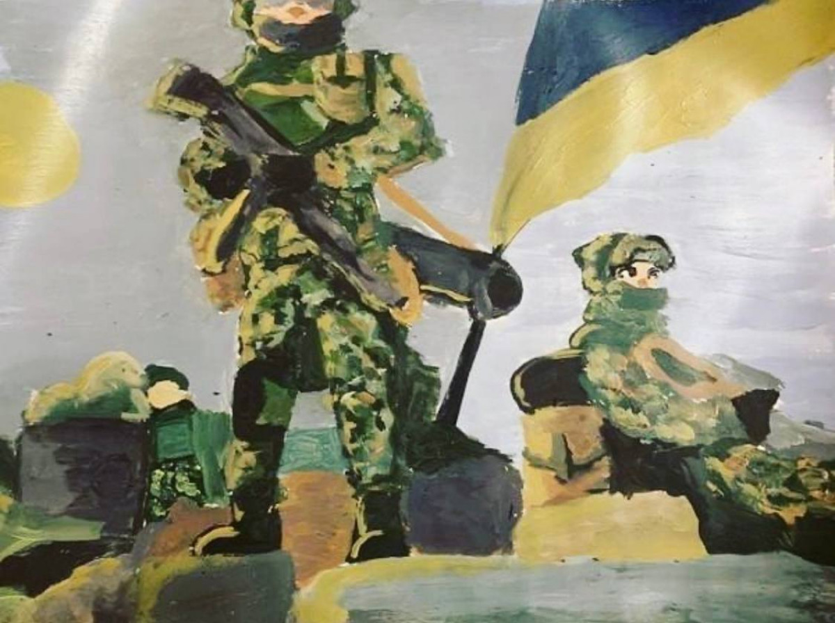 Дитячі малюнки про війну