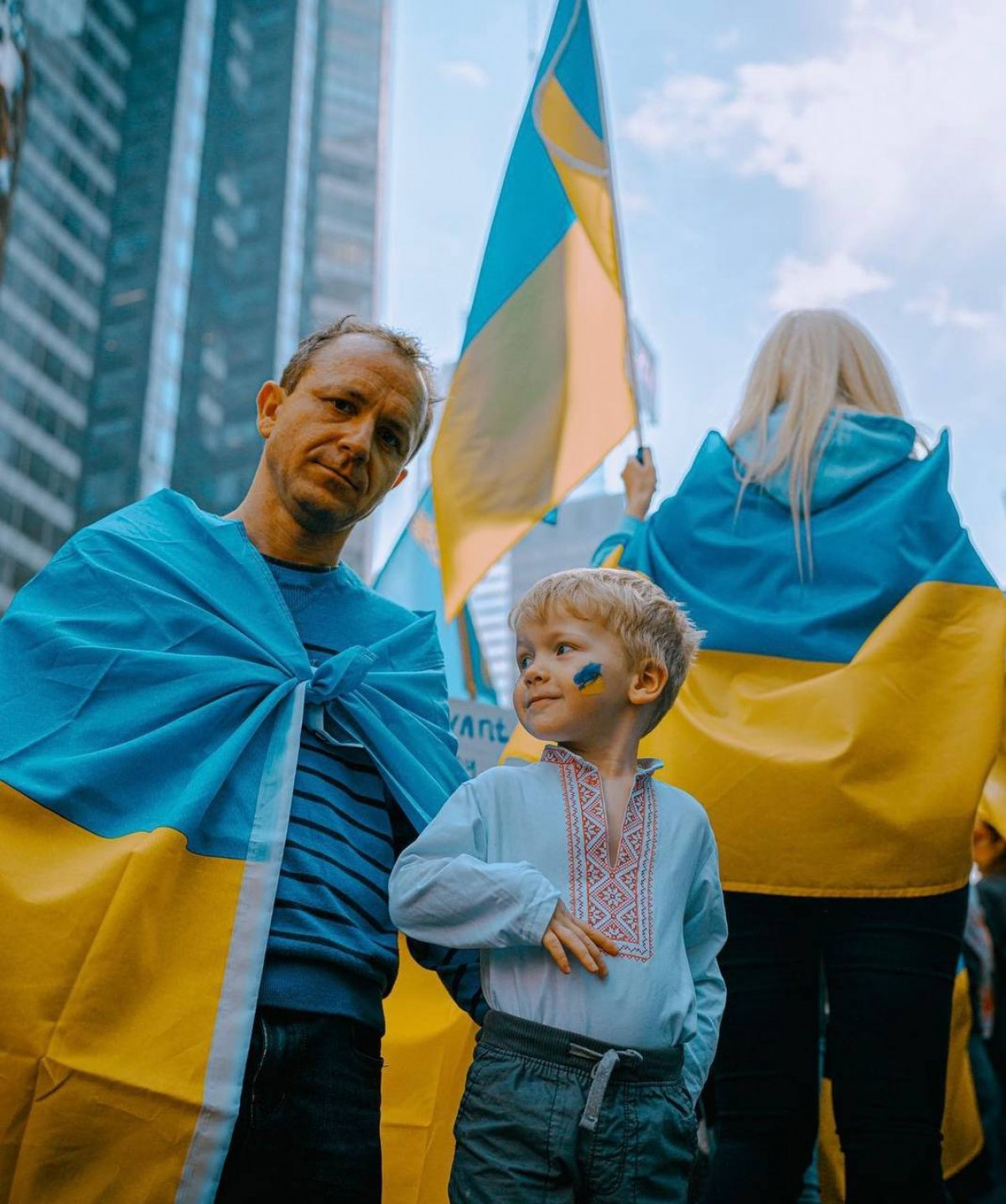 Мітинги на підтримку України в США 2022