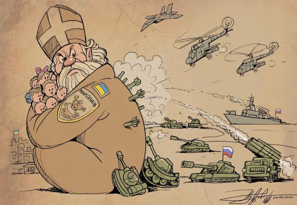 Иллюстрации о войне в Украине