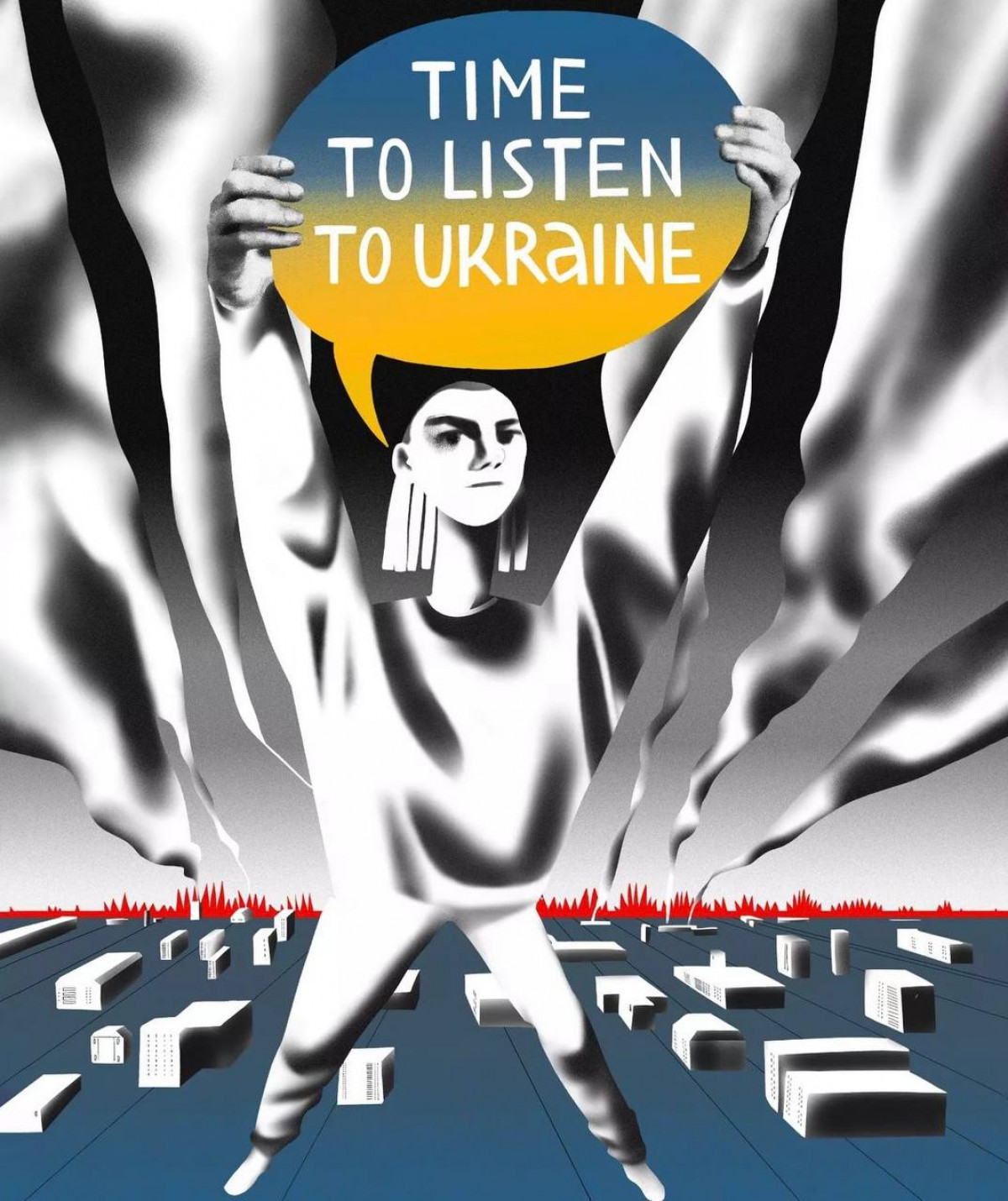Ілюстрації на тему війни в Україні
