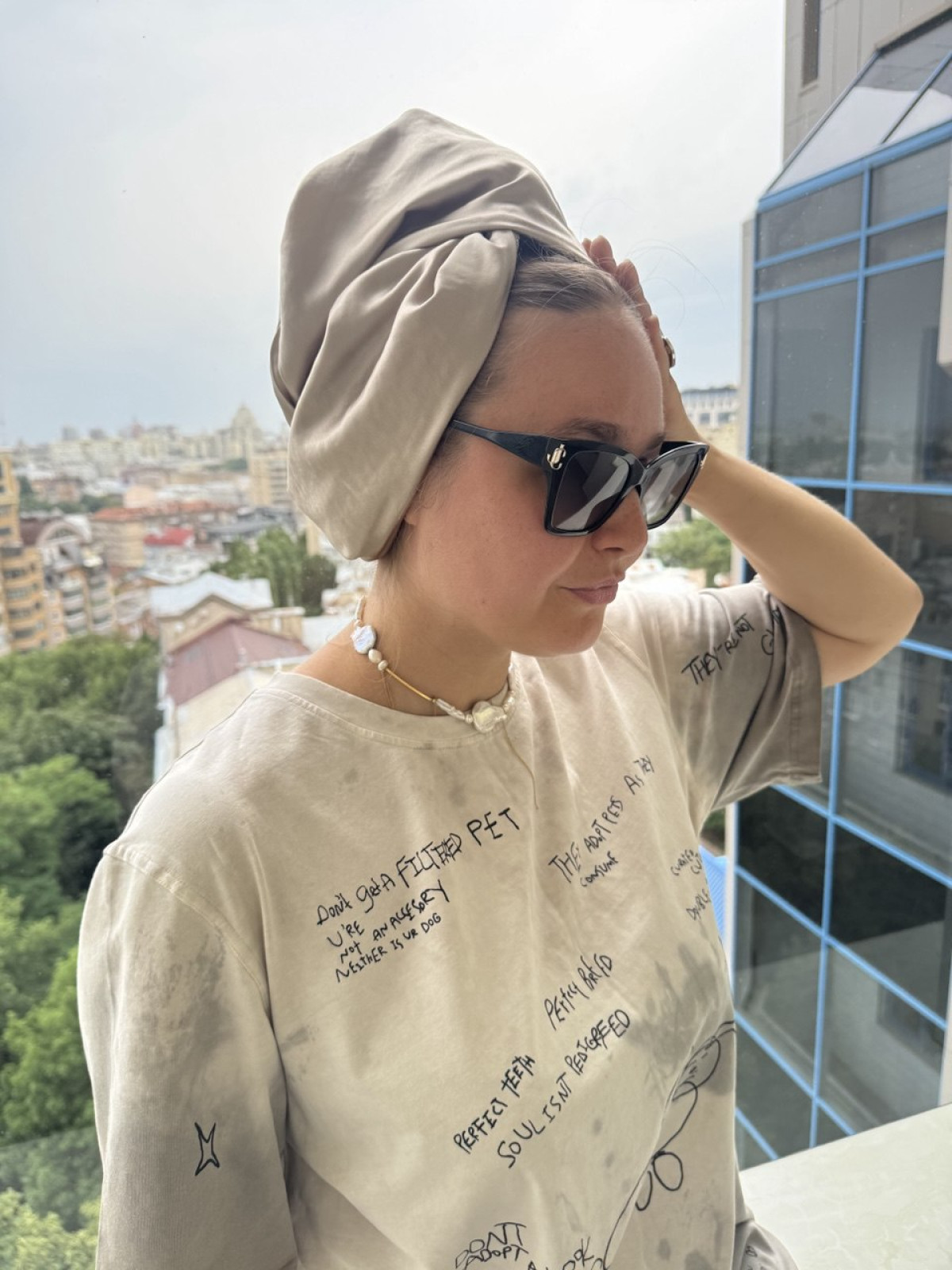 тюрбан для волосся модний