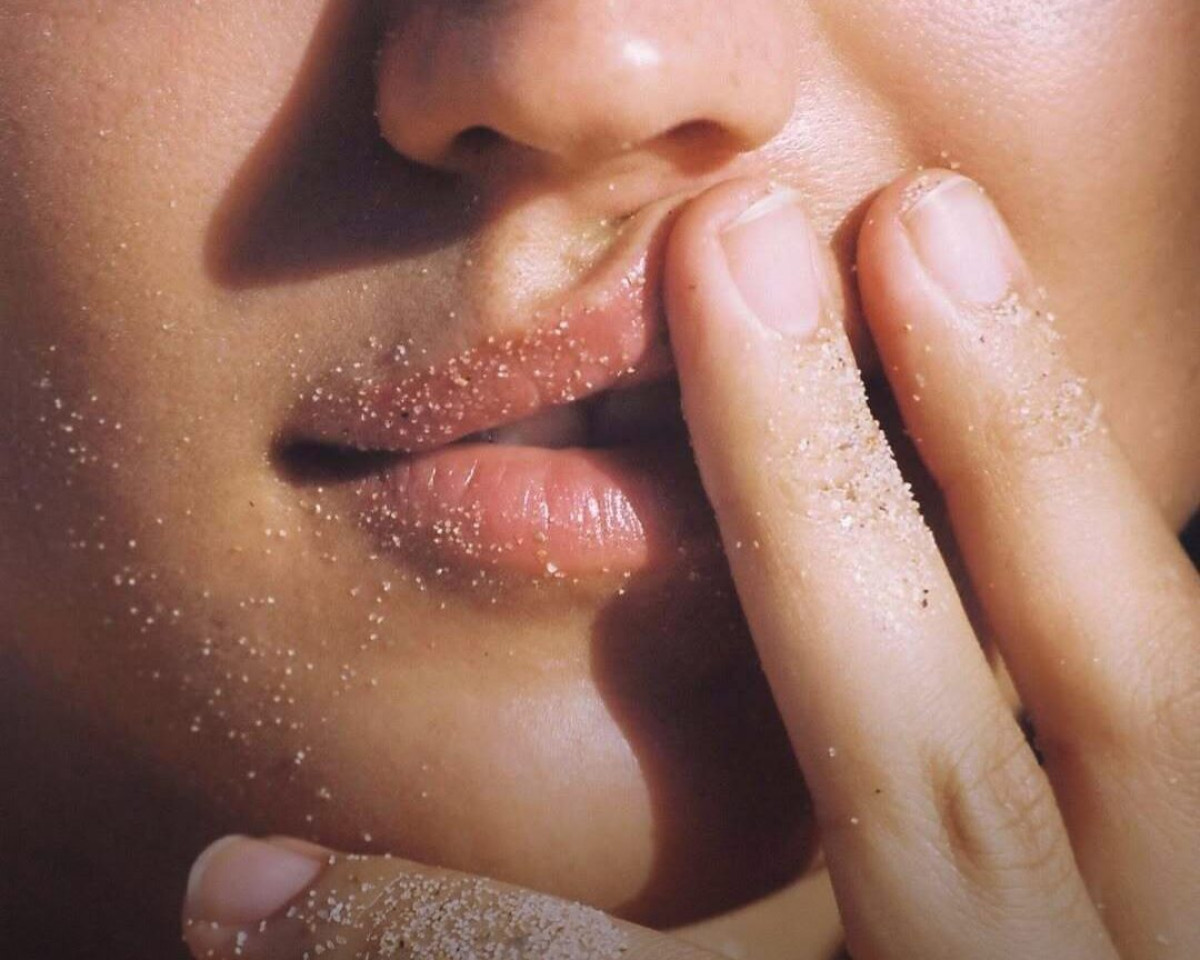 скраб для губ