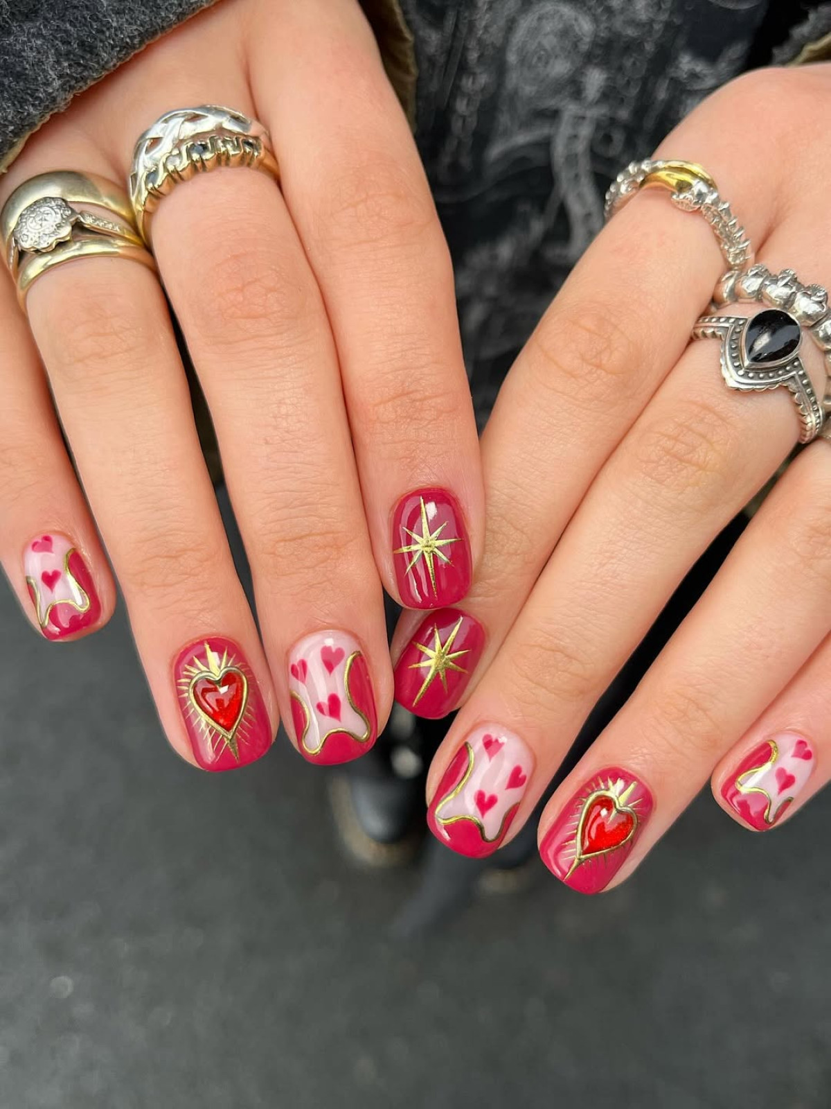 Манікюр на День закоханих 2026 фото 3