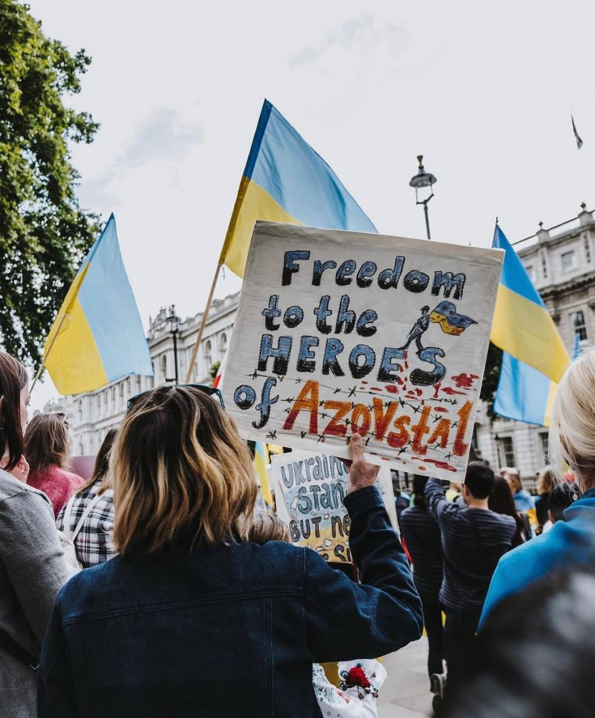 Міжнародний мітинг на підтримку бійців Азовсталі