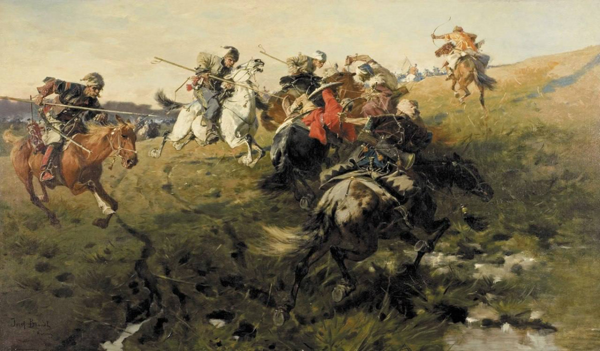 Битва казаков с татарами под Балтой