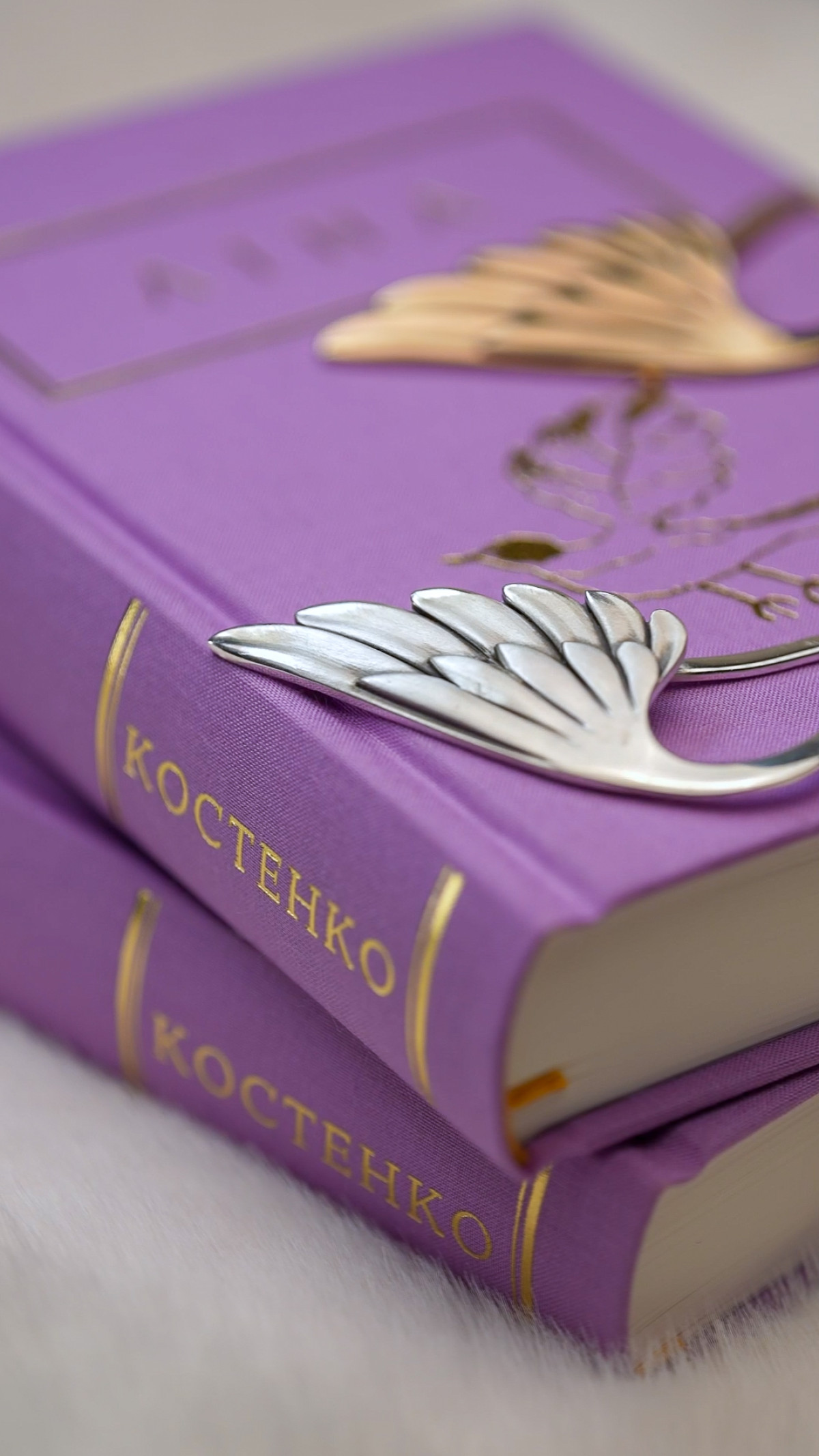 Ювелірні закладки для книг від GASANOVA X Ліна Костенко