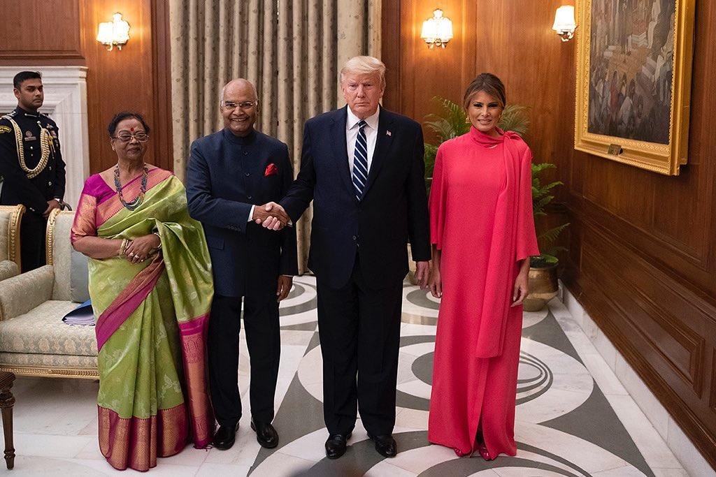Мелания Трамп в Индии